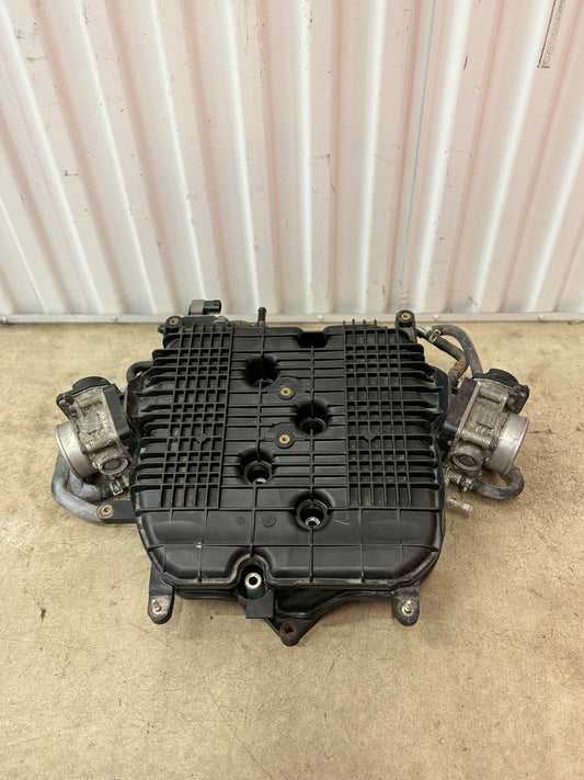 08-13 Infiniti G37 09-20 Nissan 370z Intake Manifold W/ 2x Throttle Bodies OEM Low miles